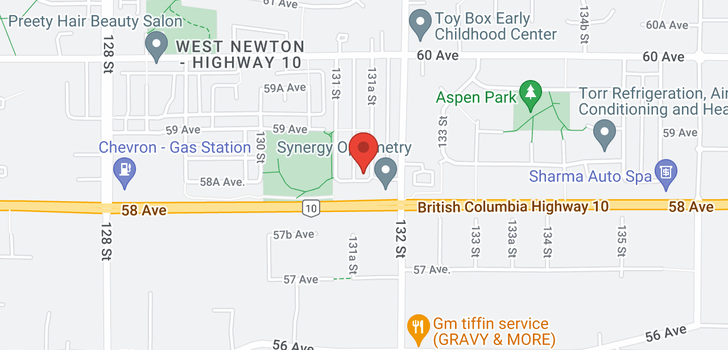 map of 5873 131A STREET